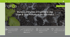 Desktop Screenshot of ingeos.fr